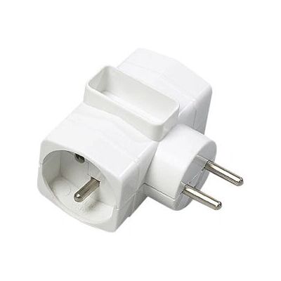 Erard 8362 Weiß Netzadapter - Power Plug Adapter Erard 8362 Weiß Netzadapter - Power Plug Adapter