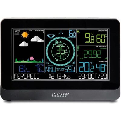 La Crosse Technology Wetterstation WS6863 Schwarz - Wetterstation La Crosse Technology Wetterstation WS6863 Schwarz - Wetterstation