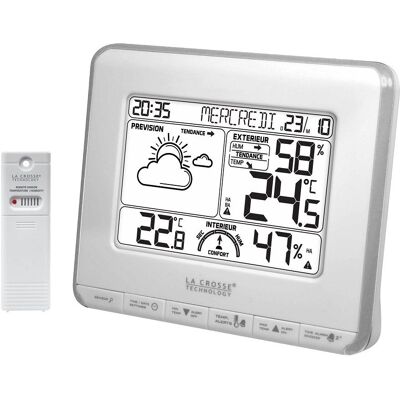 Stazione meteorologica La Crosse WS6818 Bianco/Silver - Stazione meteo Stazione meteorologica La Crosse WS6818 Bianco/Silver - Stazione meteo