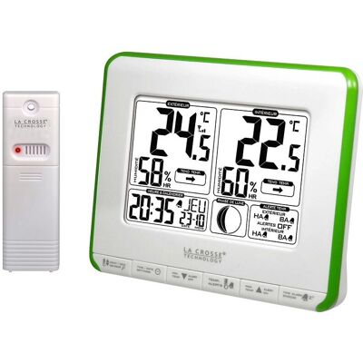 LA CROSSE TECHNOLOGY WS6812W-GREEN Stazione meteorologica interna/esterna LA CROSSE TECHNOLOGY WS6812W-GREEN Stazione meteorologica interna/esterna