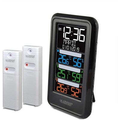 LA CROSSE TECHNOLOGY WS6813-BLA - Wetterstation mit Sensoren LA CROSSE TECHNOLOGY WS6813-BLA - Wetterstation mit Sensoren