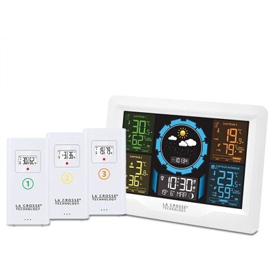 Stazione meteo digitale bianca La Crosse Technology WS6304 - Stazione meteo Stazione meteo digitale bianca La Crosse Technology WS6304 - Stazione meteo
