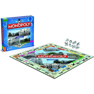 Winning Moves Nantes Monopoly - Französische Version - Brettspiel Winning Moves Nantes Monopoly - Französische Version - Brettspiel