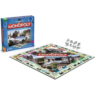 Winning Moves Monopoly Strasbourg - Brädspel - Fransk Version Winning Moves Monopoly Strasbourg - Brädspel - Fransk Version