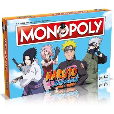 Winning Moves MONOPOLY Naruto - Bordspel - 8+ spelers Winning Moves MONOPOLY Naruto - Bordspel - 8+ spelers