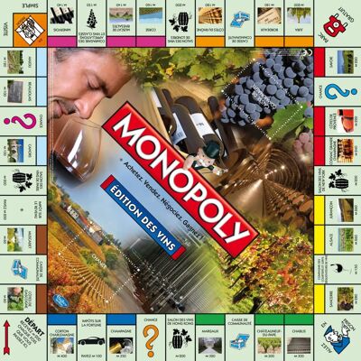 Winning Moves 0421 Gioco da Tavolo - Monopoly Editions des Vins Winning Moves 0421 Gioco da Tavolo - Monopoly Editions des Vins