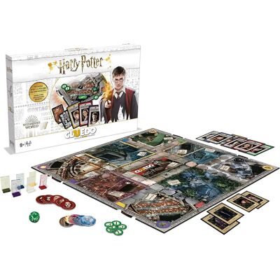 Winning Moves Harry Potter Cluedo - 9+ ans, 3-5 joueurs - Édition française officielle - Publicité Winning Moves Harry Potter Cluedo - 9+ ans, 3-5 joueurs - Édition française officielle - Publicité