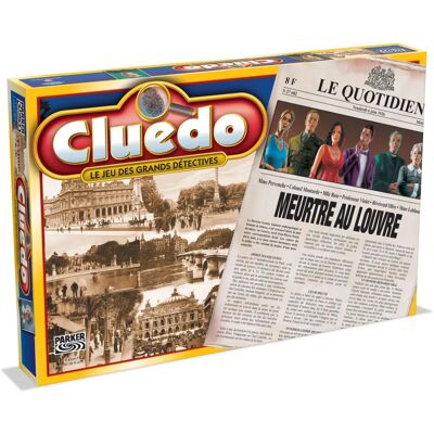 Winning Moves Cluedo Jeu de société Détective - Jeu de société - Publicité Winning Moves Cluedo Jeu de société Détective - Jeu de société - Publicité