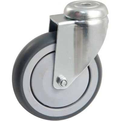 Roue Pivotante AVL - Caoutchouc ø 100mm - Capacité 100kg - Publicité Roue Pivotante AVL - Caoutchouc ø 100mm - Capacité 100kg - Publicité