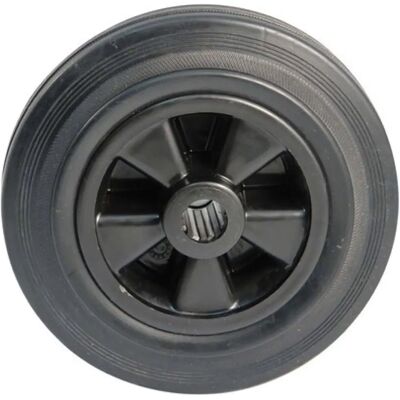 Ruota in Gomma Nera 200x50mm AVL - Ruota Ruota in Gomma Nera 200x50mm AVL - Ruota