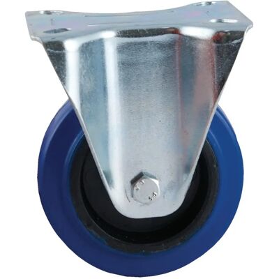 AVL Modello 527822O - Ruota in gomma blu con flangia, 150kg AVL Modello 527822O - Ruota in gomma blu con flangia, 150kg