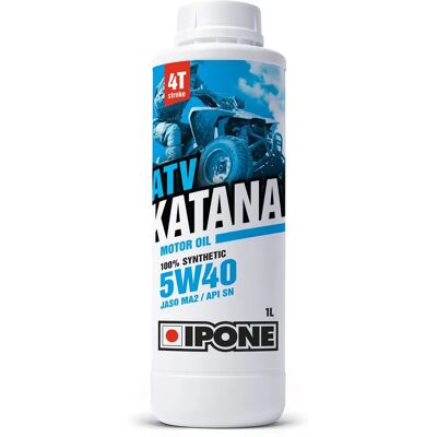 Olio motore/trasmissione Ipone Katana ATV 5W-40 - 1 litro Olio motore/trasmissione Ipone Katana ATV 5W-40 - 1 litro