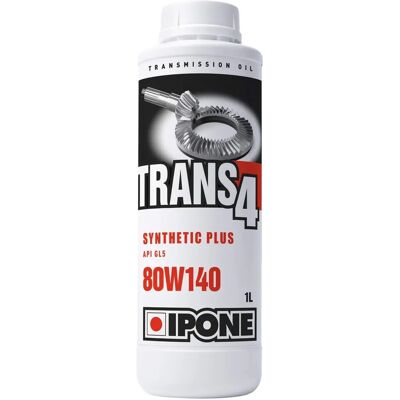 Huile de boîte Ipone Trans4 80W-140 - Type de boîte Huile de boîte Ipone Trans4 80W-140 - Type de boîte
