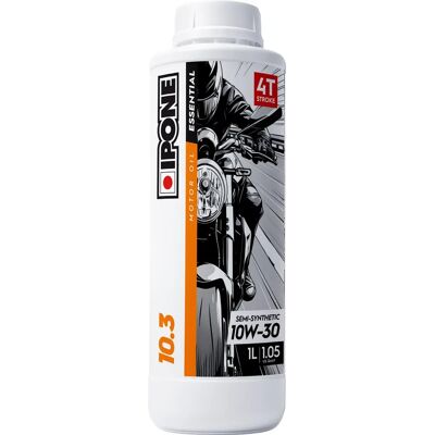 Huile moteur Ipone 10.3 10W-30 - 1L - Protection moto Huile moteur Ipone 10.3 10W-30 - 1L - Protection moto