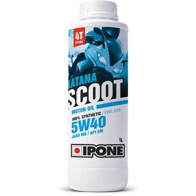 Olej silnikowy Ipone Katana Scoot 5W-40 - Unisex - 1L Olej silnikowy Ipone Katana Scoot 5W-40 - Unisex - 1L