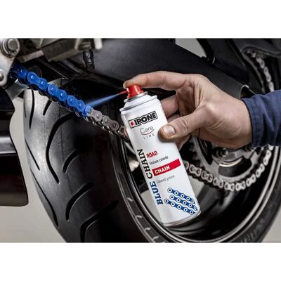 Ipone Blue Chain 250ml Spray Lubrificante Catena Moto Ipone Blue Chain 250ml Spray Lubrificante Catena Moto