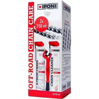 Ipone Off-Road Kettenpflege Set - Motorradwartung Ipone Off-Road Kettenpflege Set - Motorradwartung