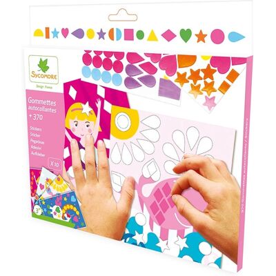 Faujas CRE44030 Jouet d'Art et d'Artisanat - Set de Stickers 3+ Faujas CRE44030 Jouet d'Art et d'Artisanat - Set de Stickers 3+