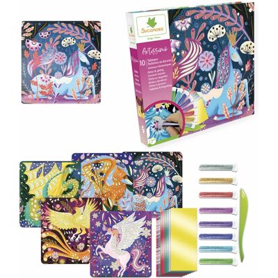 Faujas CREA008 jouet d'art et d'artisanat - 7+ ans - 10 pièces - Boîte fermée - Publicité Faujas CREA008 jouet d'art et d'artisanat - 7+ ans - 10 pièces - Boîte fermée - Publicité