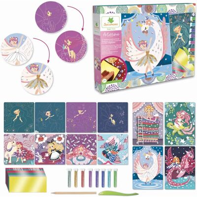 Sycomore CREA036 Jouet d'artisanat - Paillettes - 7+ Ans Sycomore CREA036 Jouet d'artisanat - Paillettes - 7+ Ans