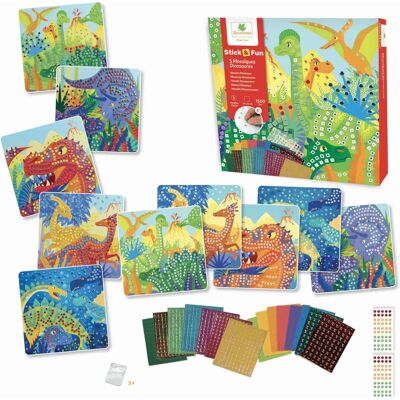 Faujas CRE7007 Kunst-/Handwerks Spielzeug - Dinosaurier Mosaik-Kit Faujas CRE7007 Kunst-/Handwerks Spielzeug - Dinosaurier Mosaik-Kit
