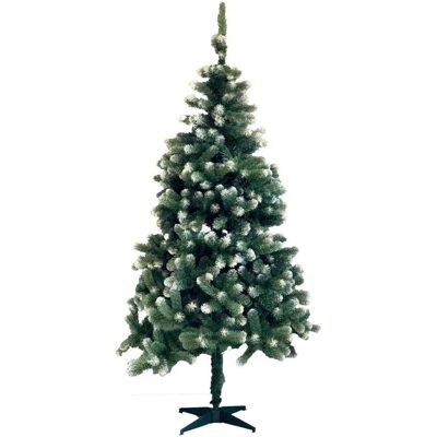 Homemaison Sapin de Noël Artificiel 1,50m Pointes blanches - Noël - Publicité Homemaison Sapin de Noël Artificiel 1,50m Pointes blanches - Noël - Publicité