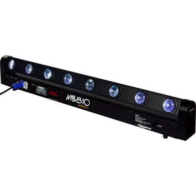 Barre LED Algam Lighting MB810 - 8 LEDs, RGBW, Motorisée - Publicité Barre LED Algam Lighting MB810 - 8 LEDs, RGBW, Motorisée - Publicité