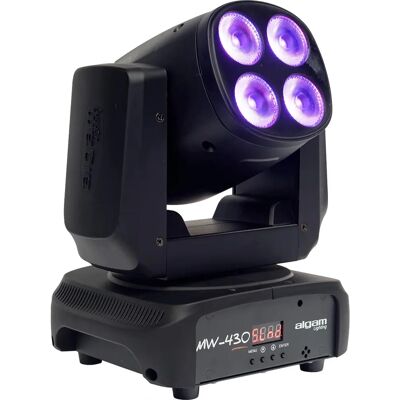 Algam Lighting MW430 LED Wash Moving Head - LED Wash, RGBW, DMX Algam Lighting MW430 LED Wash Moving Head - LED Wash, RGBW, DMX