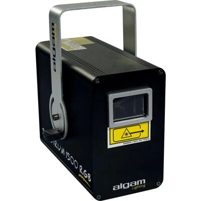 Algam Lighting Spectrum 1500 RGB - Laser Polychrome Vert, Rouge, Bleu - Publicité Algam Lighting Spectrum 1500 RGB - Laser Polychrome Vert, Rouge, Bleu - Publicité