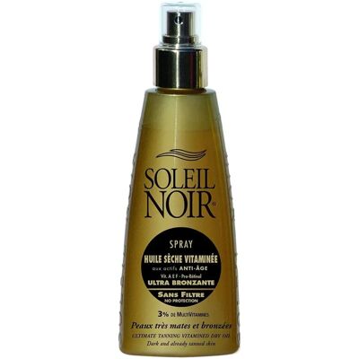 Huile Vitaminée Soleil Noir - Prépare la Peau au Soleil - Publicité Huile Vitaminée Soleil Noir - Prépare la Peau au Soleil - Publicité