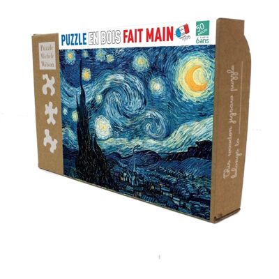 Puzzle en bois Michele Wilson - La Nuit étoilée - Puzzle en Bois - Publicité Puzzle en bois Michele Wilson - La Nuit étoilée - Puzzle en Bois - Publicité