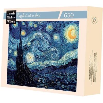 Puzzle en bois Nuit étoilée - 650 pièces - Puzzle - Publicité Puzzle en bois Nuit étoilée - 650 pièces - Puzzle - Publicité