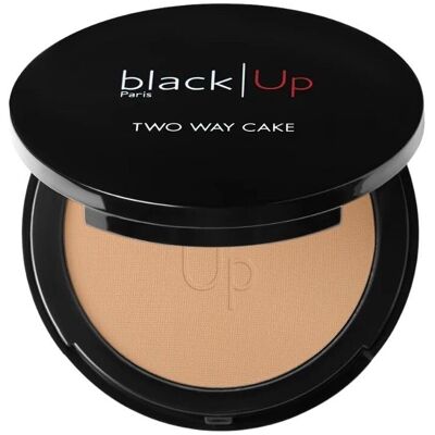 black Up Poudre compacte Two way cake - Poudre visage - 11 g - Publicité black Up Poudre compacte Two way cake - Poudre visage - 11 g - Publicité