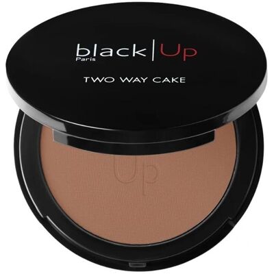 Black Up N°016 Poudre Compacte Deux Voies - Poudre Visage - Publicité Black Up N°016 Poudre Compacte Deux Voies - Poudre Visage - Publicité