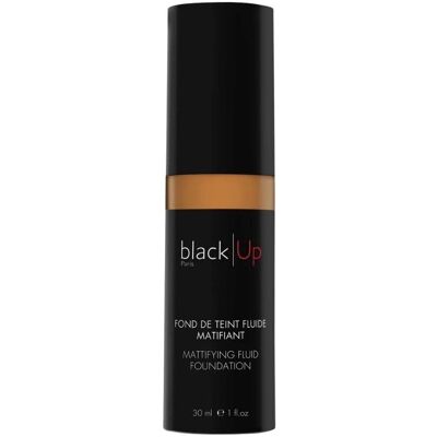 Black Up - Modèle N°08 Fond de Teint Fluide Matifiant - Fond de teint - Publicité Black Up - Modèle N°08 Fond de Teint Fluide Matifiant - Fond de teint - Publicité