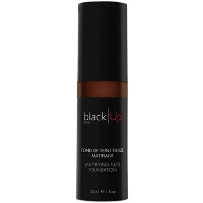 Black Up Fond de Teint Fluide Matifiant N16 - Foundation - Publicité Black Up Fond de Teint Fluide Matifiant N16 - Foundation - Publicité