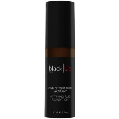 Black Up N°18 Fond de Teint Matifiant - Foundation - Publicité Black Up N°18 Fond de Teint Matifiant - Foundation - Publicité