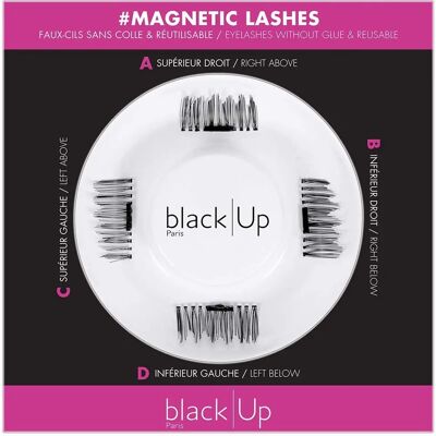 Black Up N°02 Faux Cils Magnétiques - Faux Cils - Publicité Black Up N°02 Faux Cils Magnétiques - Faux Cils - Publicité