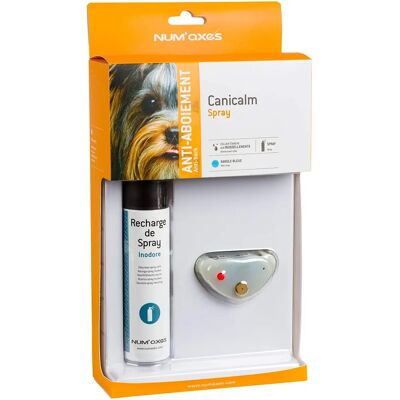 Num'Axes Canicalm Spray - Blanc / Sans odeur Contrôle des aboiements - Collier anti-aboiements - Publicité Num'Axes Canicalm Spray - Blanc / Sans odeur Contrôle des aboiements - Collier anti-aboiements - Publicité