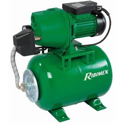 Pompe à eau Ribiland PRS24JET81 - Auto-amorçante, 750W, 24L - Publicité Pompe à eau Ribiland PRS24JET81 - Auto-amorçante, 750W, 24L - Publicité
