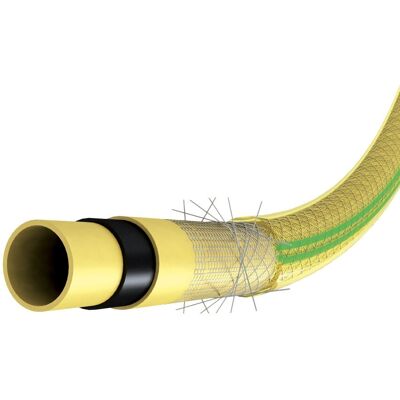Tuyau de jardin Ribimex - 25m, 15mm, Anti-torsion, Résistant UV - Publicité Tuyau de jardin Ribimex - 25m, 15mm, Anti-torsion, Résistant UV - Publicité