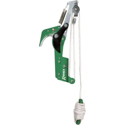 RIBIMEX Telescoopblad - 35cm Bruin blad, Telescopische steel, Snijkop 25mm RIBIMEX Telescoopblad - 35cm Bruin blad, Telescopische steel, Snijkop 25mm