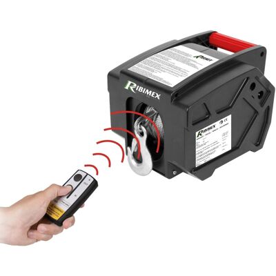 Verricello elettrico Ribimex PE12V/T1 - Controllo remoto industriale 900kg Verricello elettrico Ribimex PE12V/T1 - Controllo remoto industriale 900kg