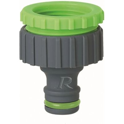 RIBIMEX PRA/RB.1206 waterslangkoppeling - 26x34mm, 20x27mm, Grijs RIBIMEX PRA/RB.1206 waterslangkoppeling - 26x34mm, 20x27mm, Grijs
