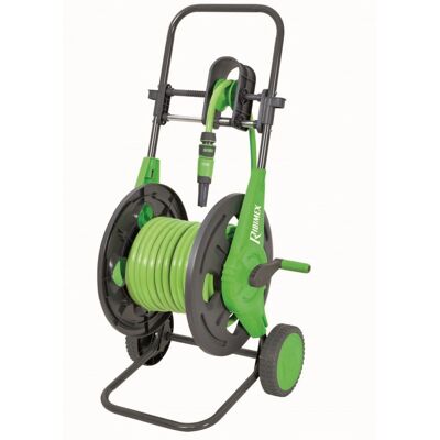 Lettino per tubo da giardino Ribimex PRA/DB.1103 - Lancia multigetto, struttura in metallo Lettino per tubo da giardino Ribimex PRA/DB.1103 - Lancia multigetto, struttura in metallo