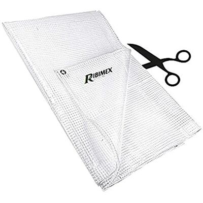LIFE IN GARDEN Bianco 4x6m Telo Resistente ai UV - Telo LIFE IN GARDEN Bianco 4x6m Telo Resistente ai UV - Telo