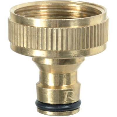 Ribimex RLB.4206 Messing tuinslang connector - Tuinaccessoire Ribimex RLB.4206 Messing tuinslang connector - Tuinaccessoire