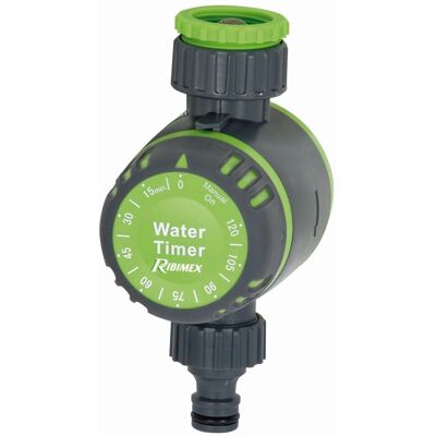 Ribimex Minuteur d'eau - temporisateur de robinet réglable - Publicité Ribimex Minuteur d'eau - temporisateur de robinet réglable - Publicité