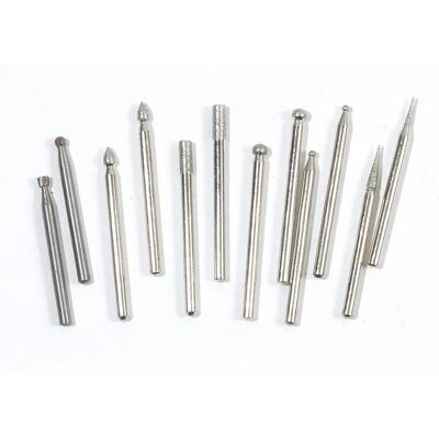 Ribimex Fraises de gravure - Kit d'accessoires pour mini perceuse Ribimex Fraises de gravure - Kit d'accessoires pour mini perceuse