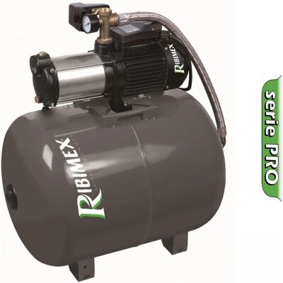 Pompe à eau Ribimex PRS100MCA5GD - 100L, 5 turbines, 2300W - Publicité Pompe à eau Ribimex PRS100MCA5GD - 100L, 5 turbines, 2300W - Publicité